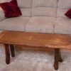 If you prefer narrow coffee table bench, taking two or more pieces you will see that this is a pretty unusual,