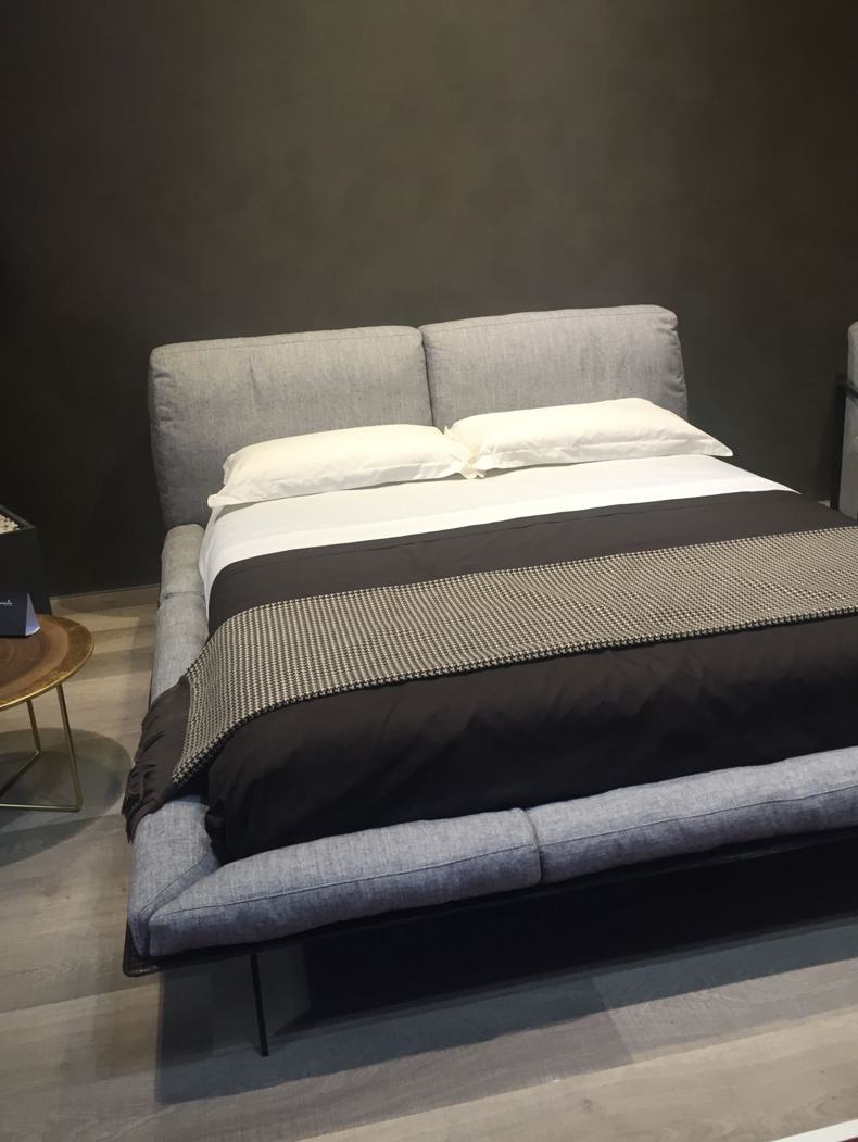 Grey Fabric Corner Sofa Bed