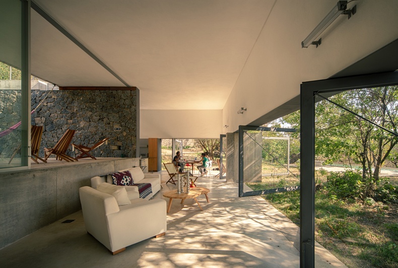 Casa Meztitla Pivot Window For Natural And Fresh Air