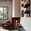 Chesetta Corner Modern Fireplace Design