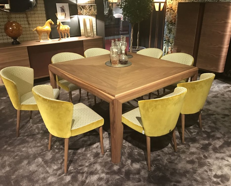 Yellow Modern Dining Chairs, Yellow Dining Table Chairs