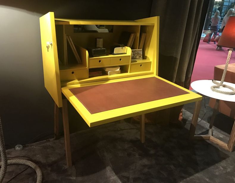 Yellow Modular Cabinet For Storage