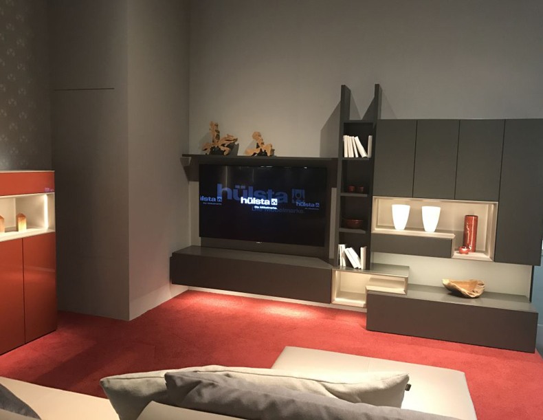 Hulsta TV unit design will look practical and you will have an access to the back of the equipment easy.