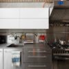 Lithuanian House Has Stainless Steel Kitchen Cabinetry