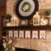 Fireplace Shelves Decorating Ideas