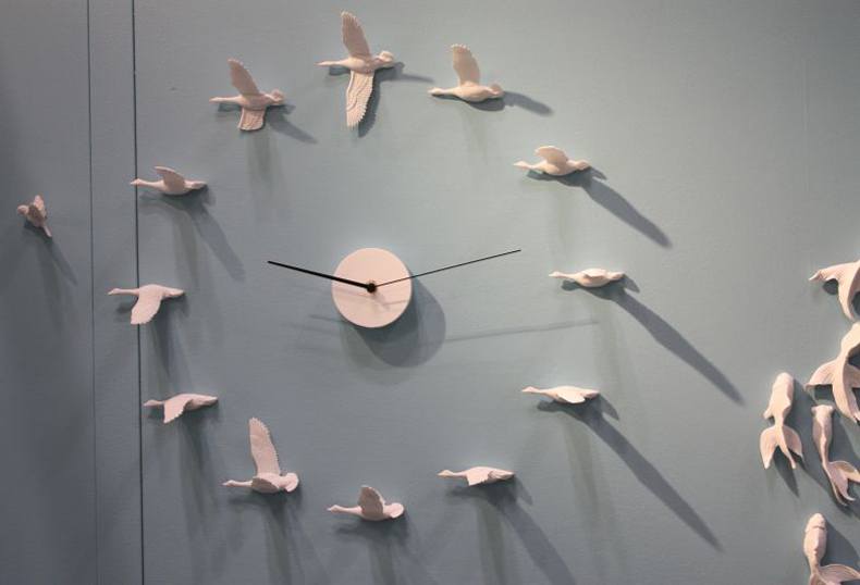 Non-traditional Wall Clock