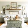 Speaking of sage green painted furniture you can easily transform some inherited furniture perfectly to your interior.