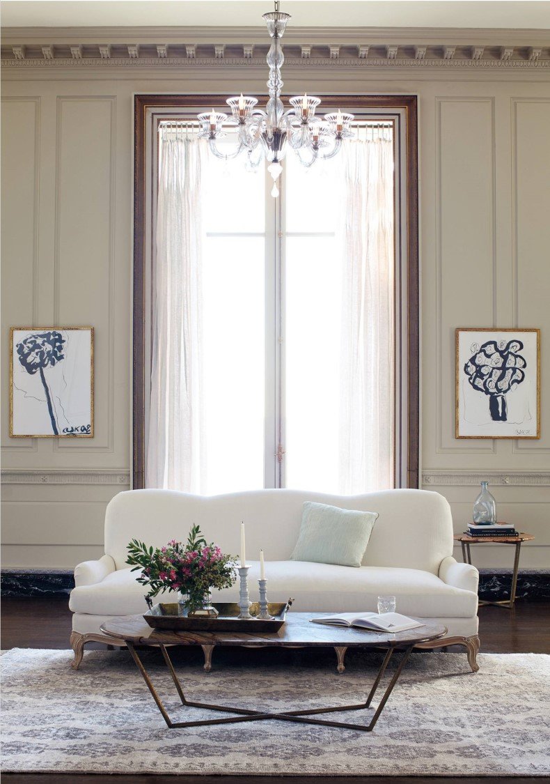 Luxury Linen Claribel Sofa
