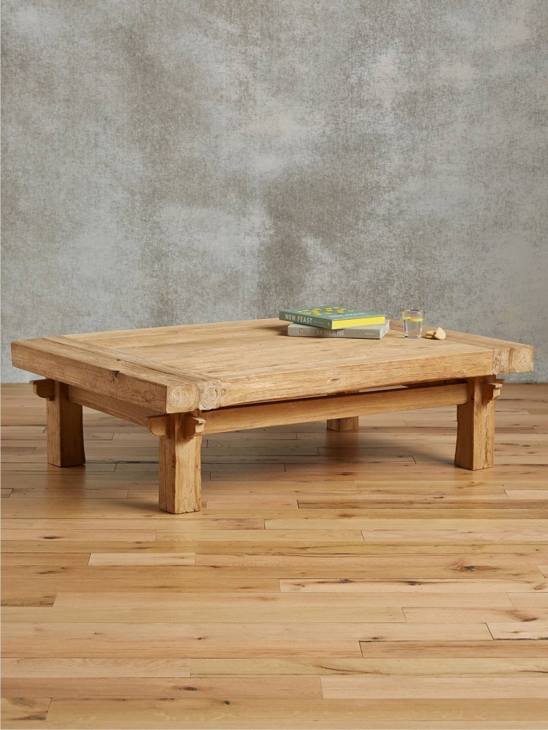 Wood plank coffee tables for living room are often used for room decoration.