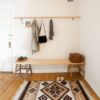Making a contemporary entryway with entry rugs ideas is not very complicated work.
