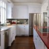 Red quartz countertops look chic and gorgeous and they are versatile as well.