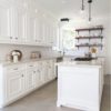 White Kitchen Cabinets With Subway Tiles