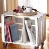 Boxed Side Table With Storage