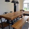 Hand Crafted Industrial Dining Room