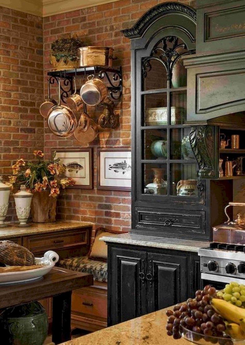 French Country Kitchen Cabinets Thebestwoodfurniture Com