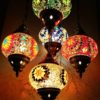 Turkish hanging lamps can make any room bright, dramatic and elegant.