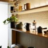 Kitchen Shelves in Small Apartment Decor